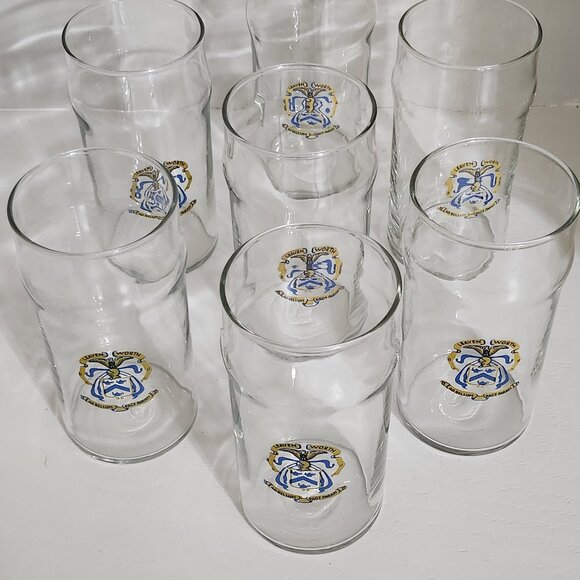 Vintage U.S. Army Fort Leavenworth KS Drinking Glasses. Set 7 - Picture 7 of 10